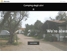 Tablet Screenshot of campingdegliulivi.com
